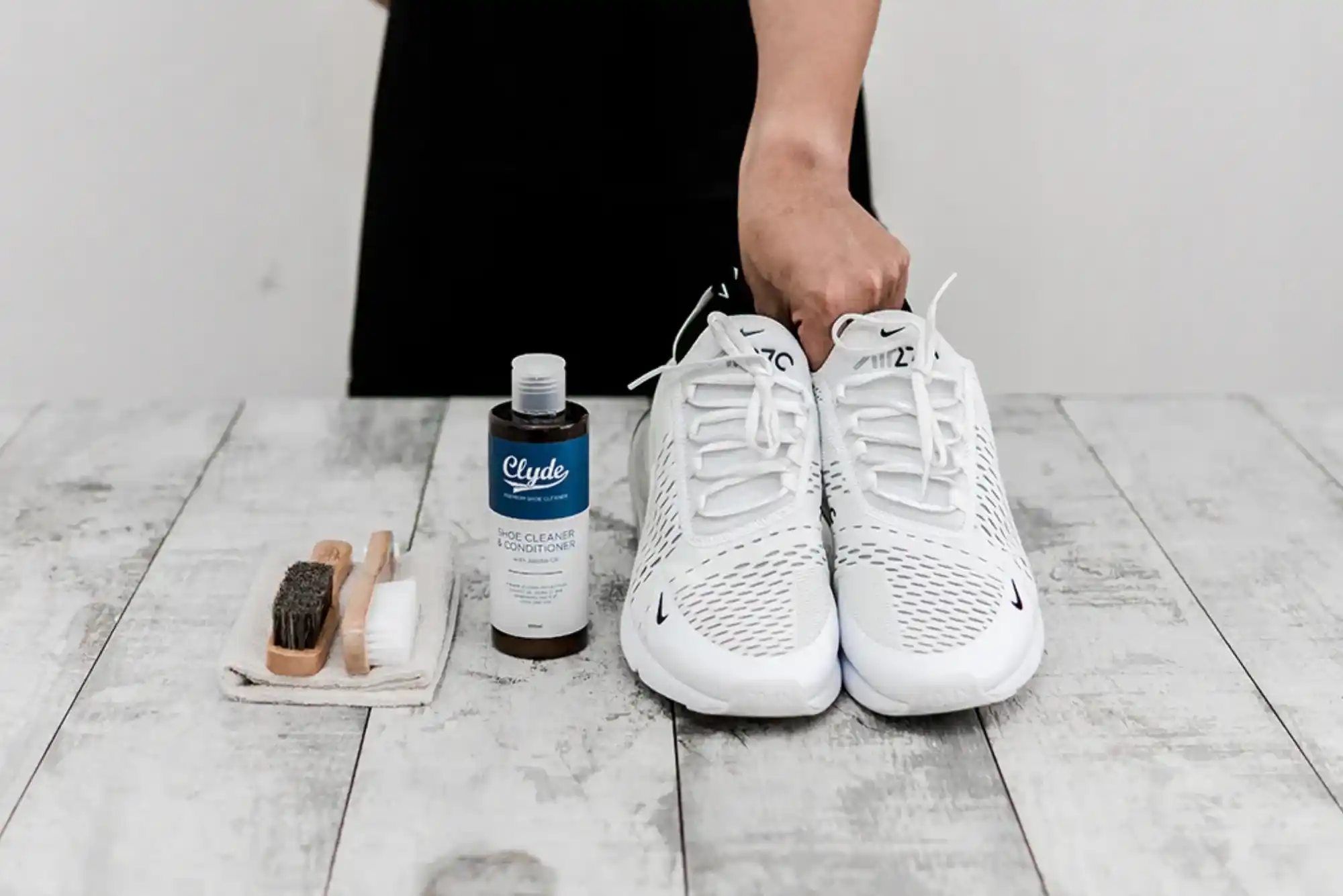 Step-by-Step Process on How to Clean White Mesh Shoes