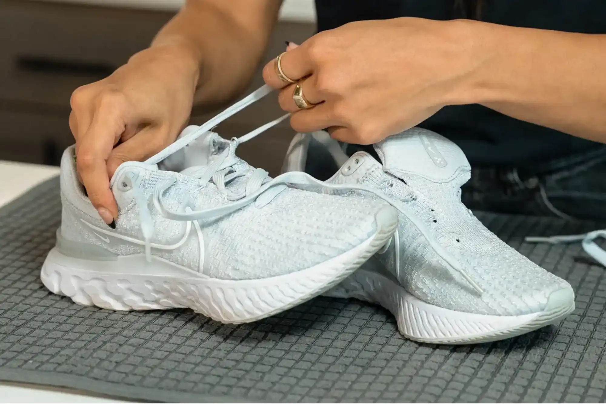 Step-by-Step Process on How to Clean White Mesh Shoes