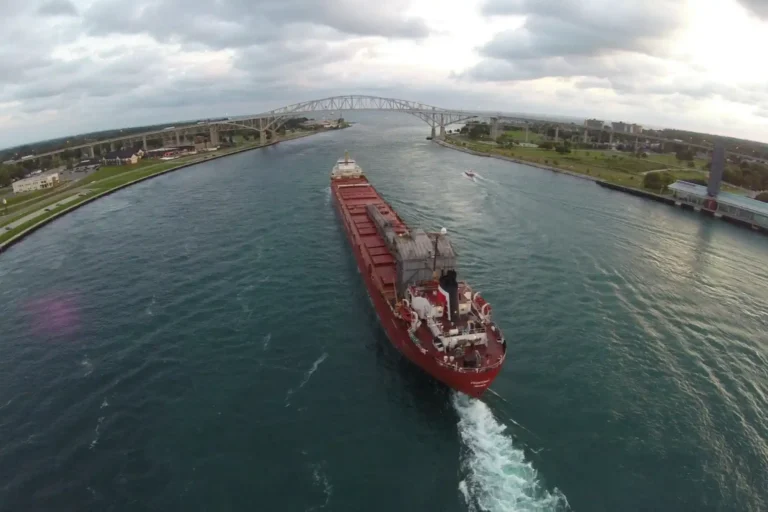 Freighter Schedule on the St. Clair River